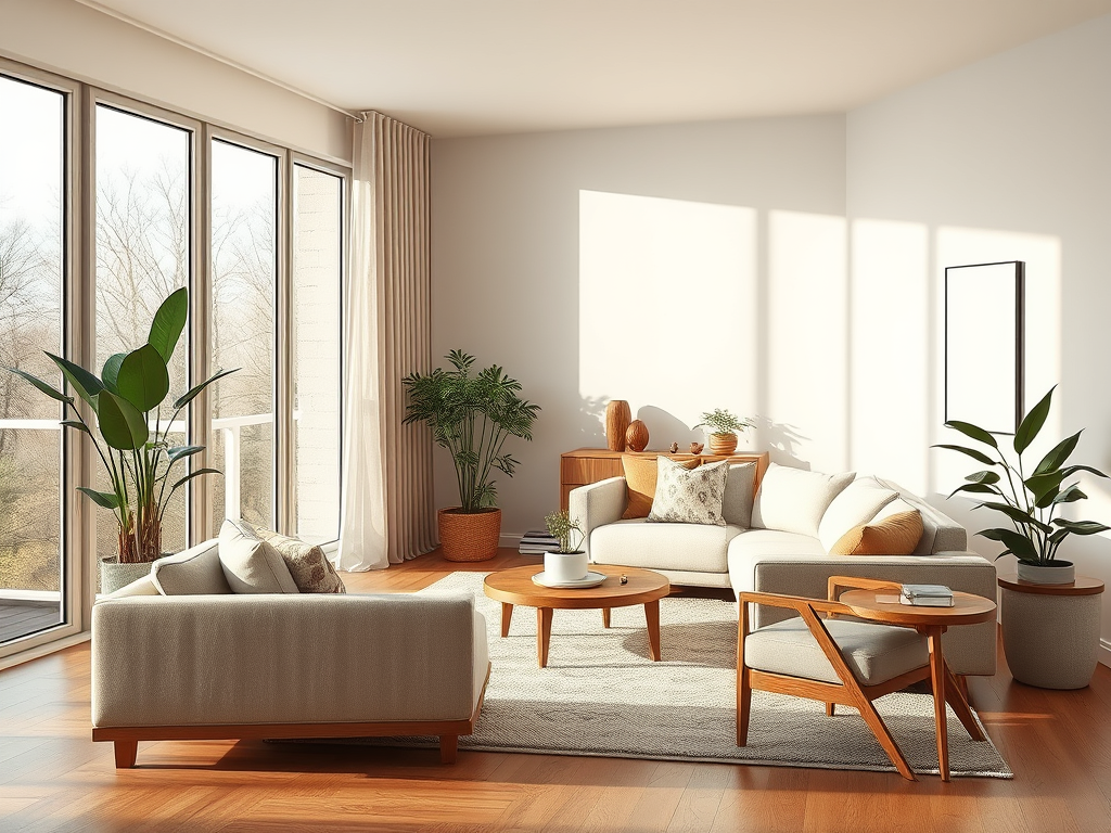 Minimalistische Wohnung  gemütlich gestalten: Wärme trotz Klarheit