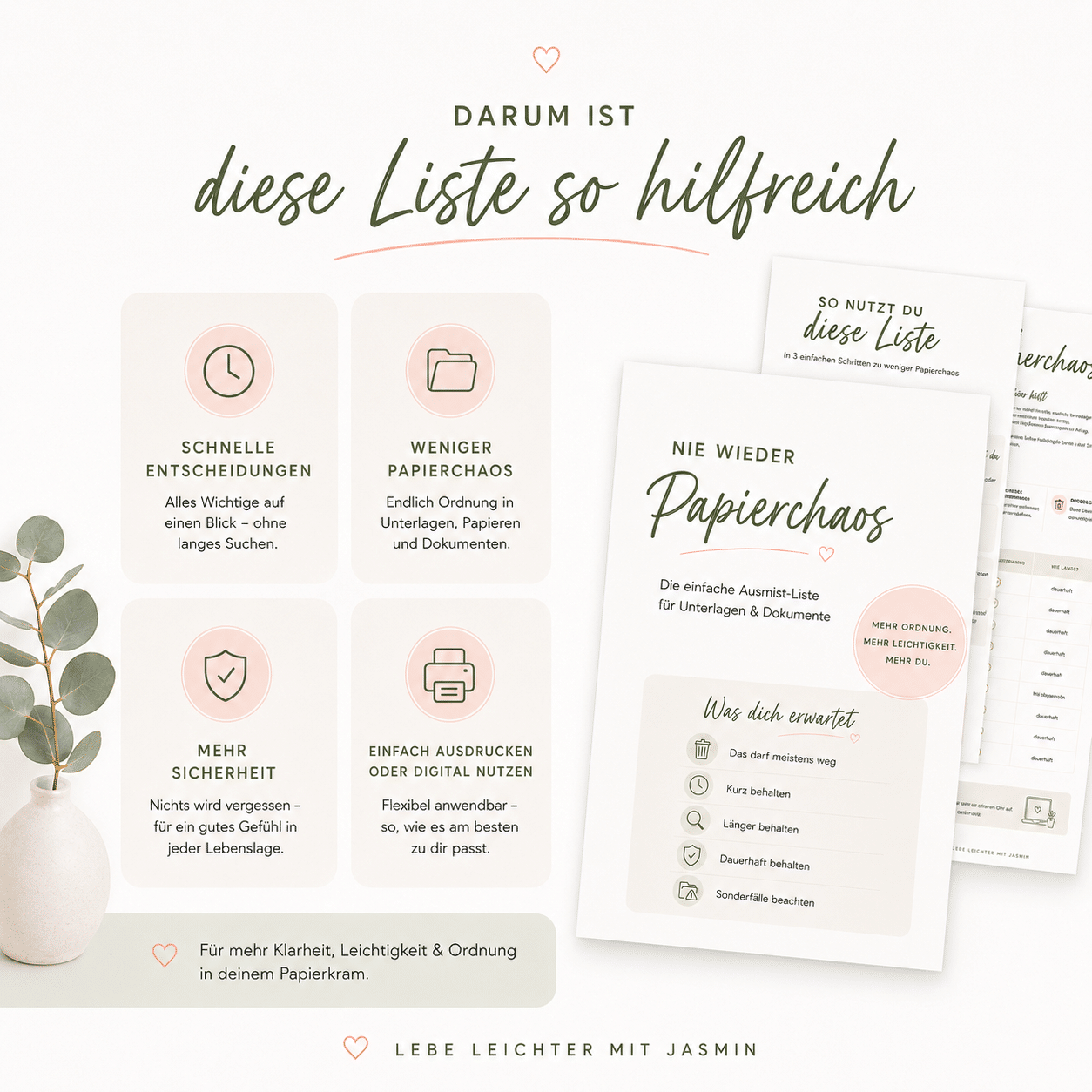 Ausmisten Checkliste Pdf
