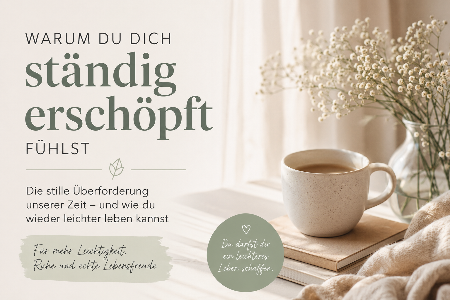 Warum du dich ständig erschöpft fühlst